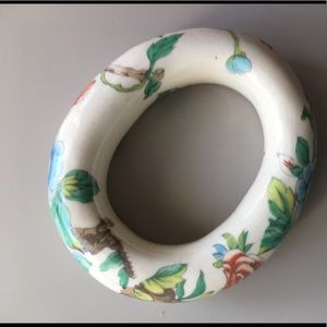 Porcelain bracelet signed by the artist